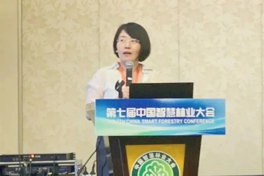中国智慧林业大会林草灾害与智慧保护分会场赵峰教授作特邀报告